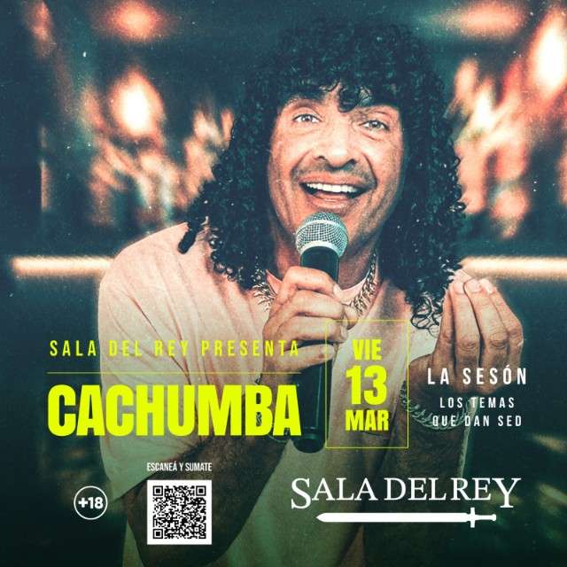 Cachumba - Viernes 13 de Septiembre 23:59Hs