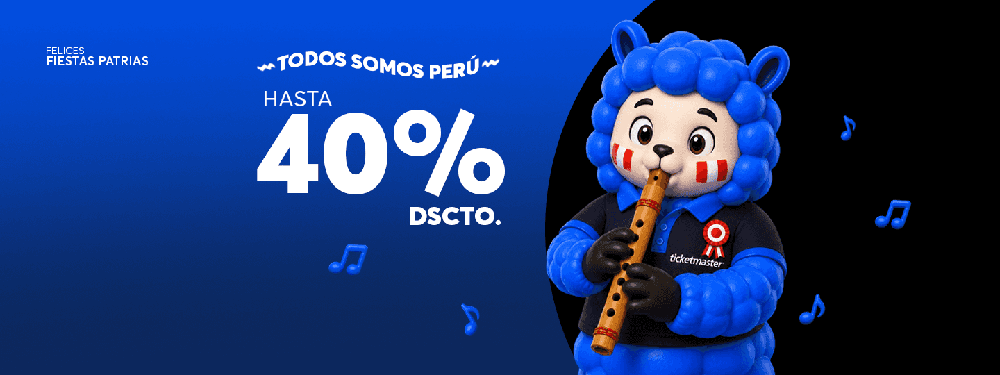 Banner Fiestas Patrias 2026 - Hasta 40% dscto