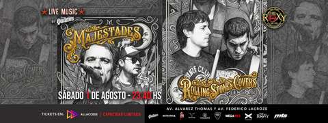 MAJESTADES - ROLLING STONES COVERS – 18 AÑOS