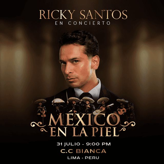Ricky Santos en Concierto - México en la Piel