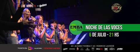 NOCHE DE LAS VOCES EMBA