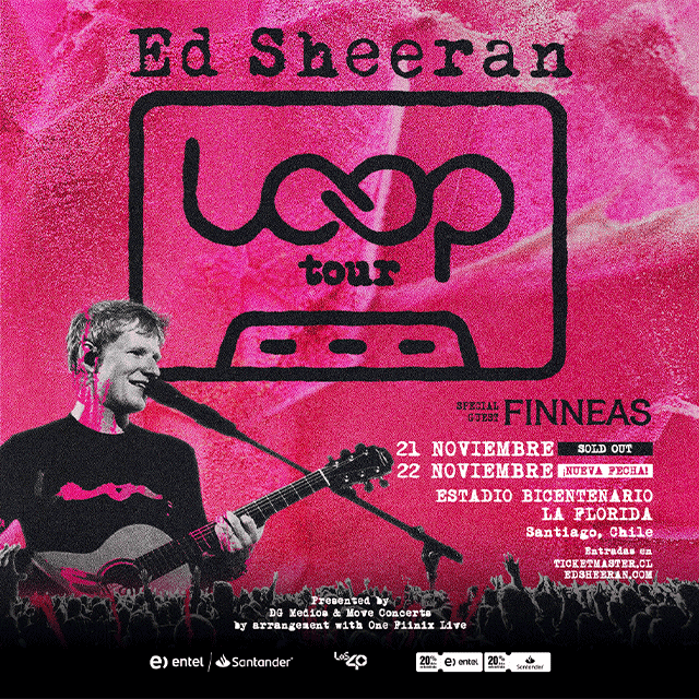 Ed Sheeran, Estadio Bicentenario de La Florida