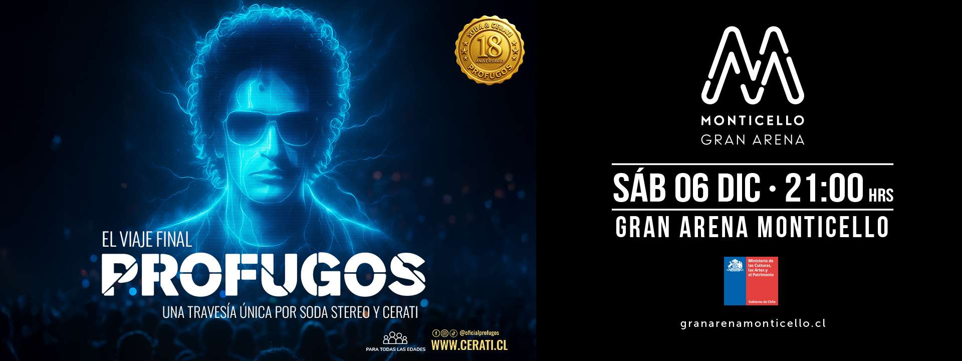 Profugos - El Viaje Final Soda y Cerati
