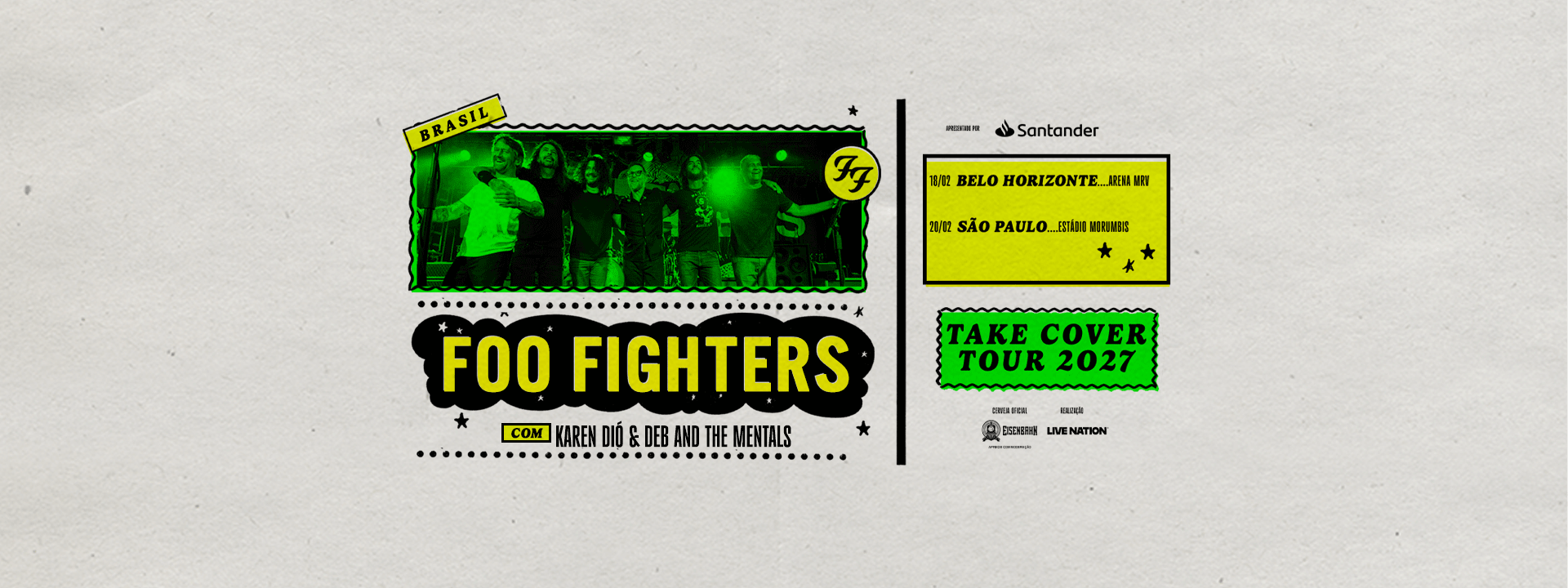 Foo Fighters: Take Cover Tour