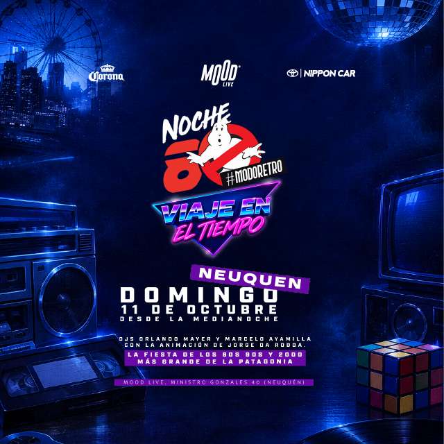 NOCHE 80 - MODO RETRO - NOCHE 80 - MODO RETRO