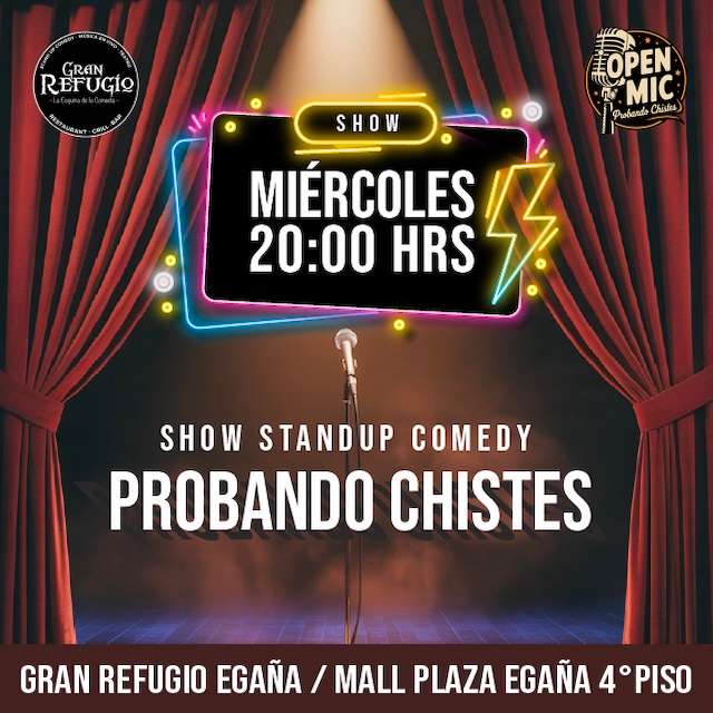Open Mic en Gran Refugio Mall Plaza Egaña