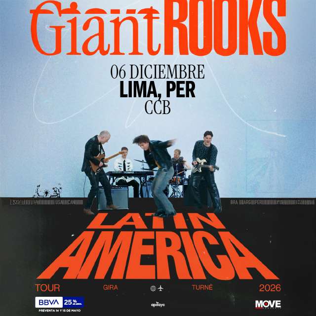 Giant Rooks - Domingo 06 de Diciembre - 09:00pm
