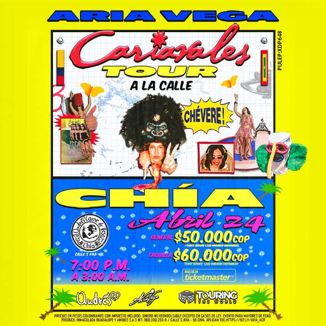 A La Calle con Aria Vega en Andrés Carne de Rés - Chía