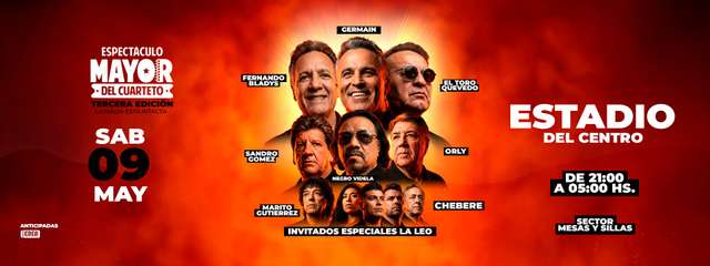 Espectaculo Mayor del Cuarteto - Tercera Edicion