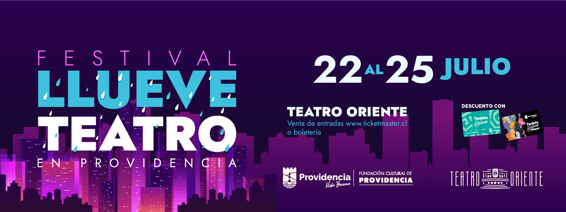 Festival Llueve Teatro En Providencia