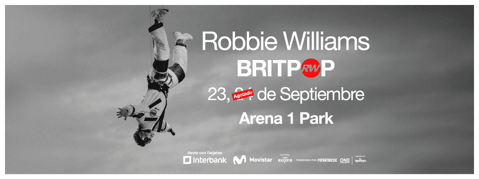 Robbie Williams - Britpop World Tour
