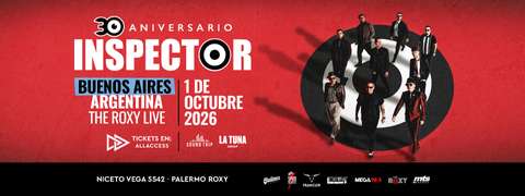 INSPECTOR – TOUR 30 AÑOS