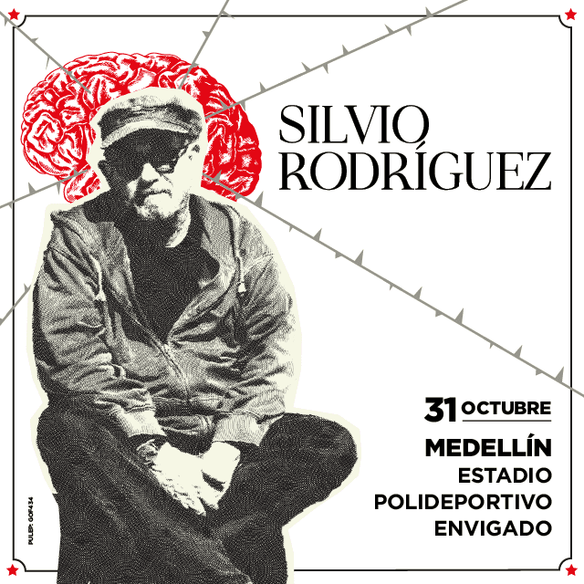 SILVIO RODRIGUEZ - MEDELLÍN en Estadio Polideportivo Sur