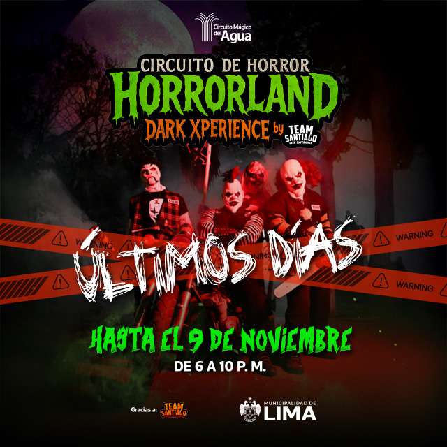 Circuito de Horror Horrorland Dark Xperience