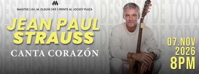 Canta Corazón - Jean Paul Strauss