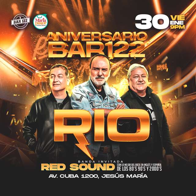 Aniversario Bar 122 Rio
