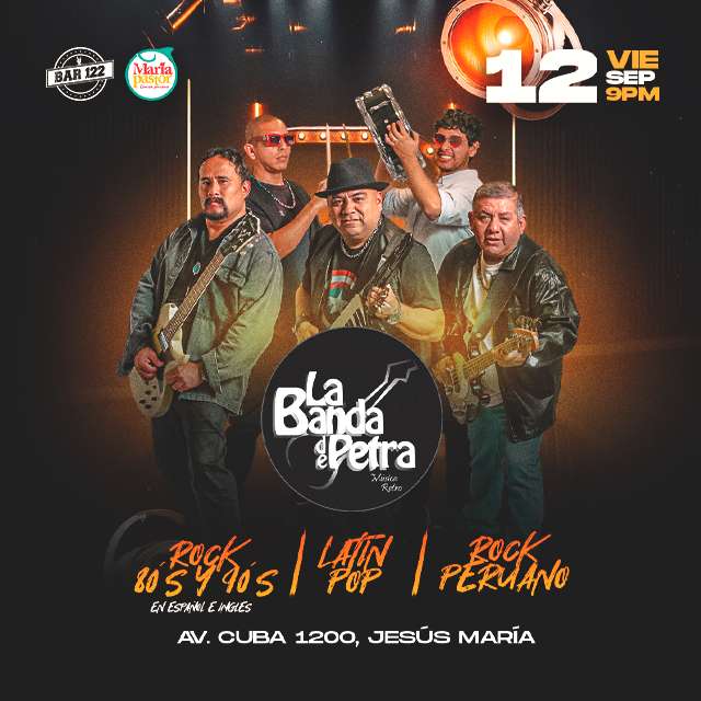 La Banda De Petra en vivo en BAR 122