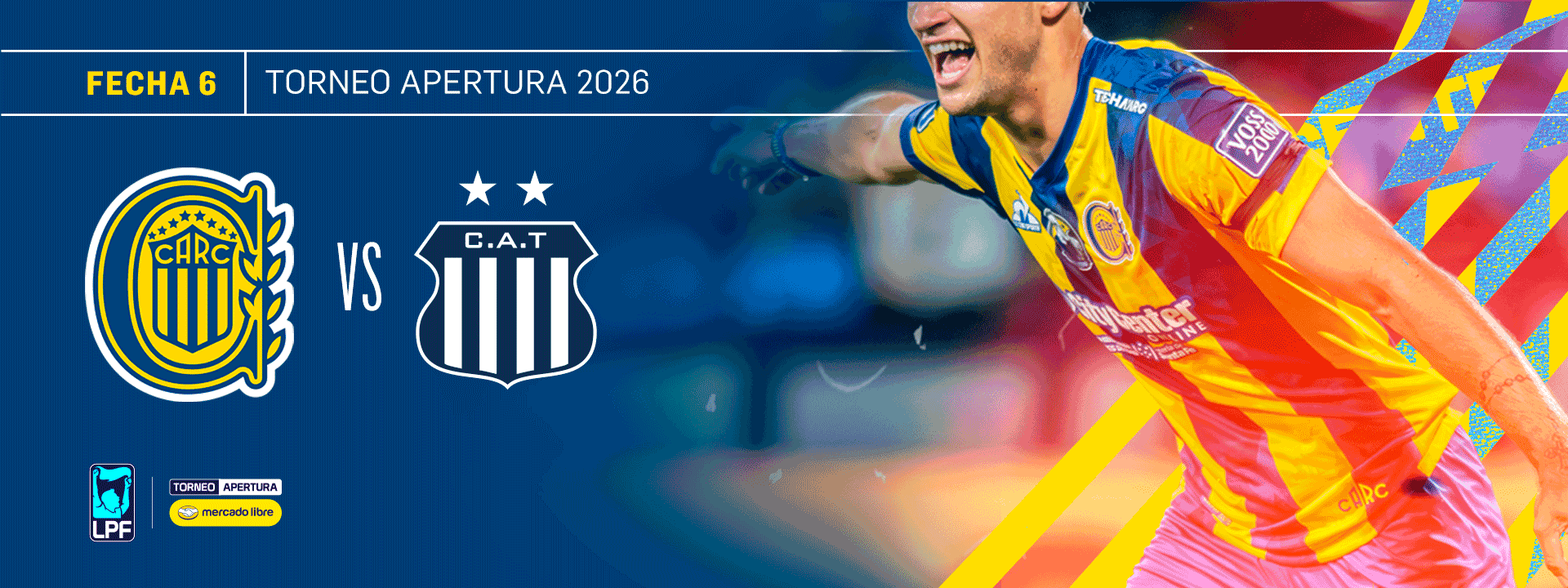 Rosario Central vs. Talleres - Torneo Mercado Libre Apertura 2026 - FECHA 6