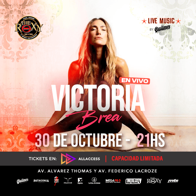 VICTORIA BREA EN THE ROXY BAR & GRILL en The Roxy Bar & Grill