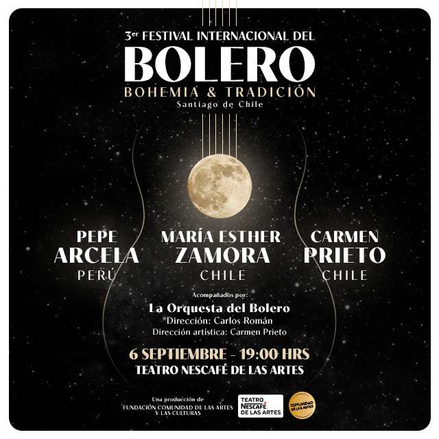 Tercer Festival Internacional del Bolero - 6 de Septiembre 2026