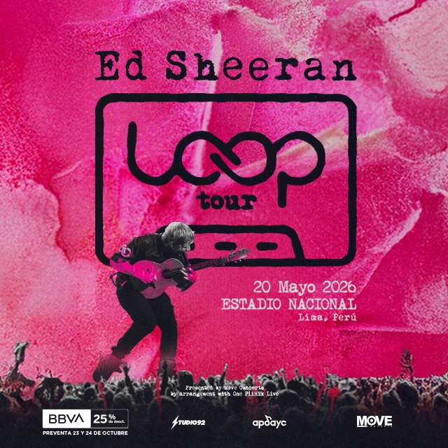 Ed Sheeran - Loop Tour en Estadio Nacional