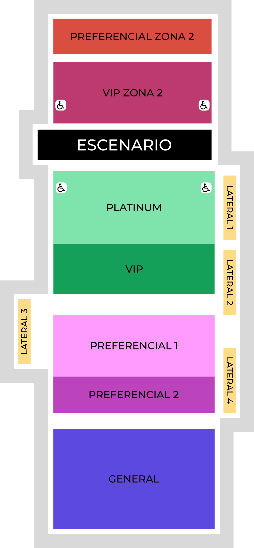 Imagen de tabla de precios
