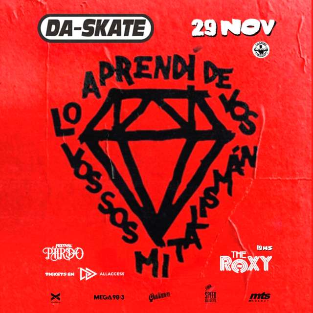 DA SKATE cierra el 2026 en el FESTIVAL PARDO