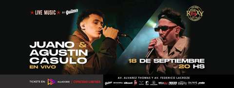 JUANO & AGUSTIN CASULO EN VIVO