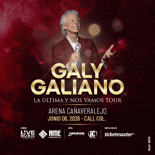 Galy Galiano | Cali en Arena Cañaveralejo