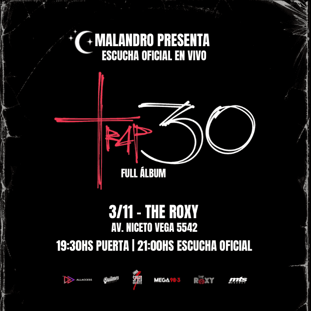 MALANDRO PRESENTA TRAP +30
