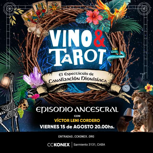 Vino y Tarot en Sala Auditorio