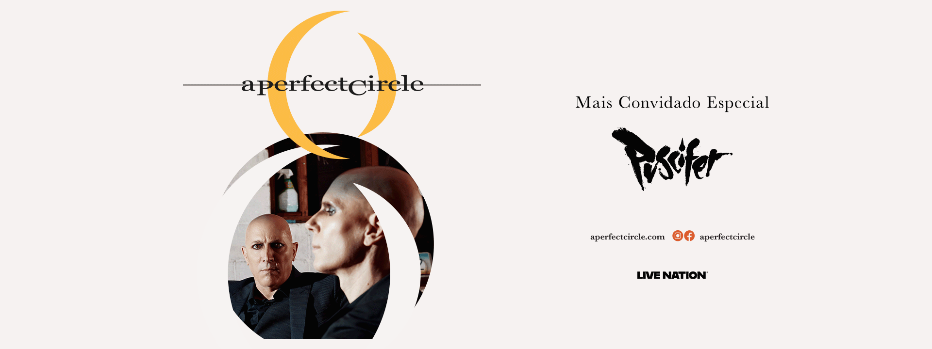A Perfect Circle + Puscifer • 27 de Novembro de 2026 – Suhai Music Hall, São Paulo