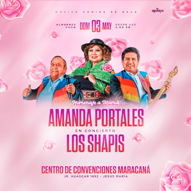 Amanda Portales y los Shapis - Homenaje a Mamá