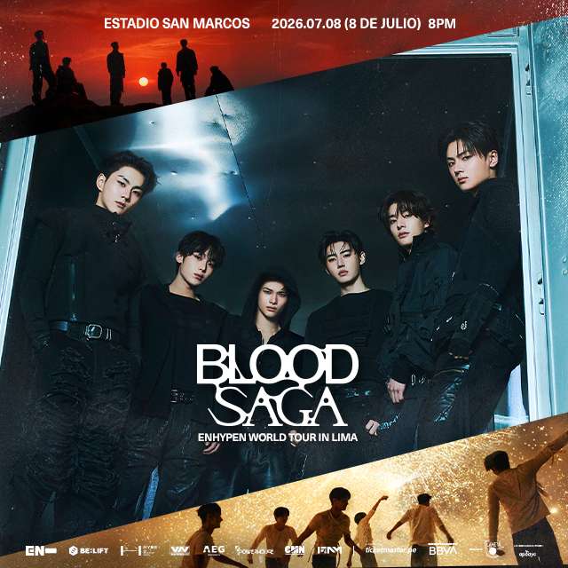 Enhypen World Tour 'Blood Saga' In Lima, Peru