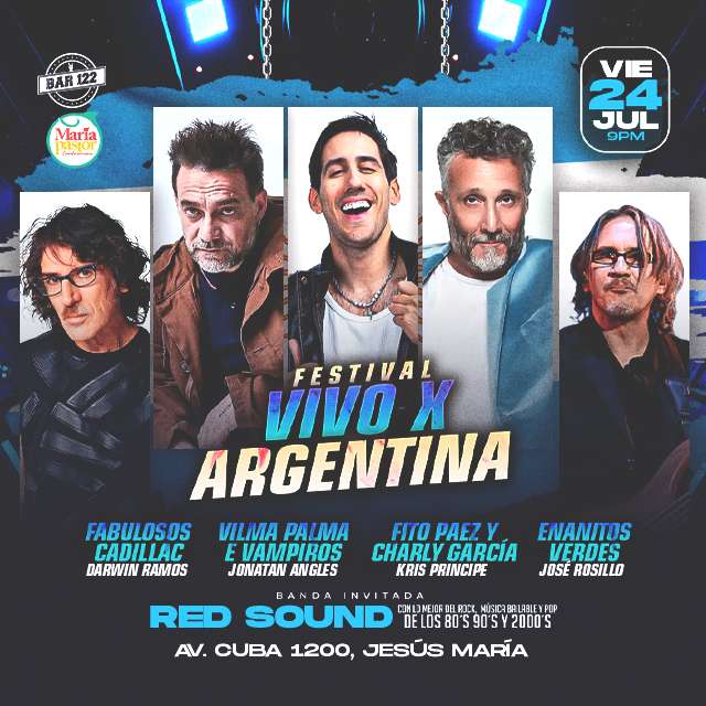 Festival Vivo x Argentina - 24 de Julio