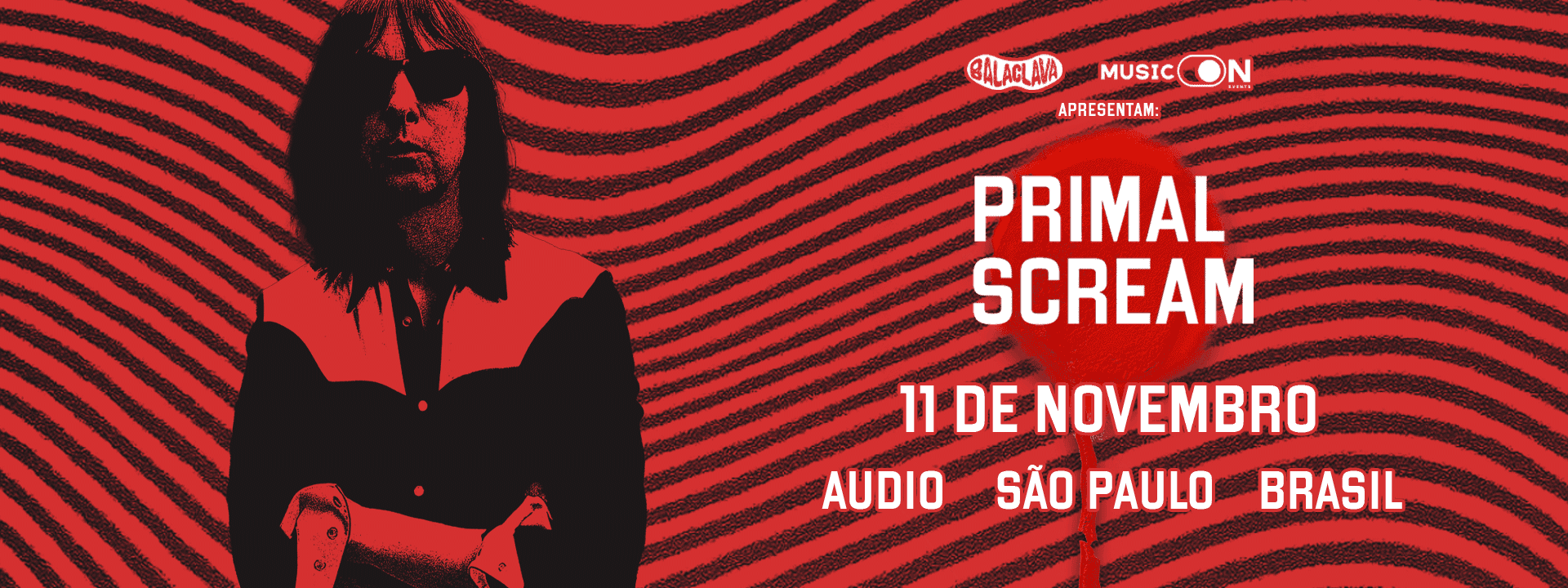 Primal Scream - São Paulo - 11/11/2025 - Venda Geral