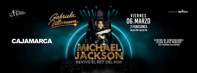 Revive El Rey del Pop Michael Jackson - Cajamarca