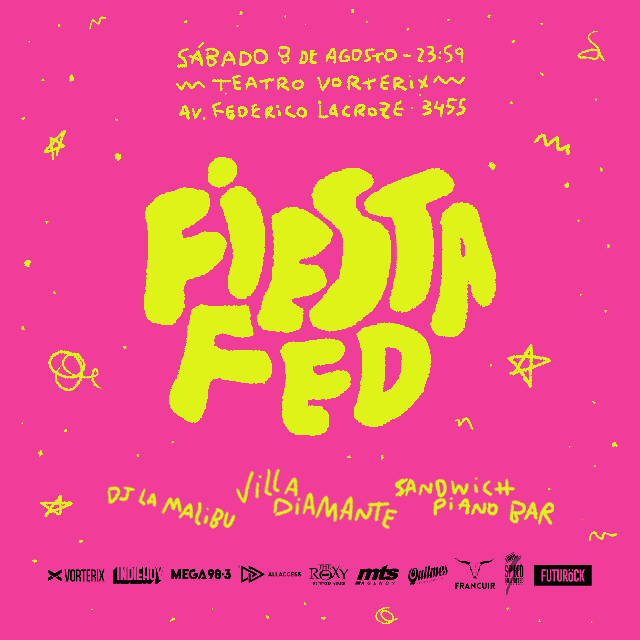 FIESTA FED en Teatro Vorterix