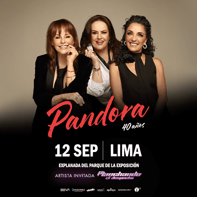 Pandora "40 Años" en Explanada Parque de la Exposición