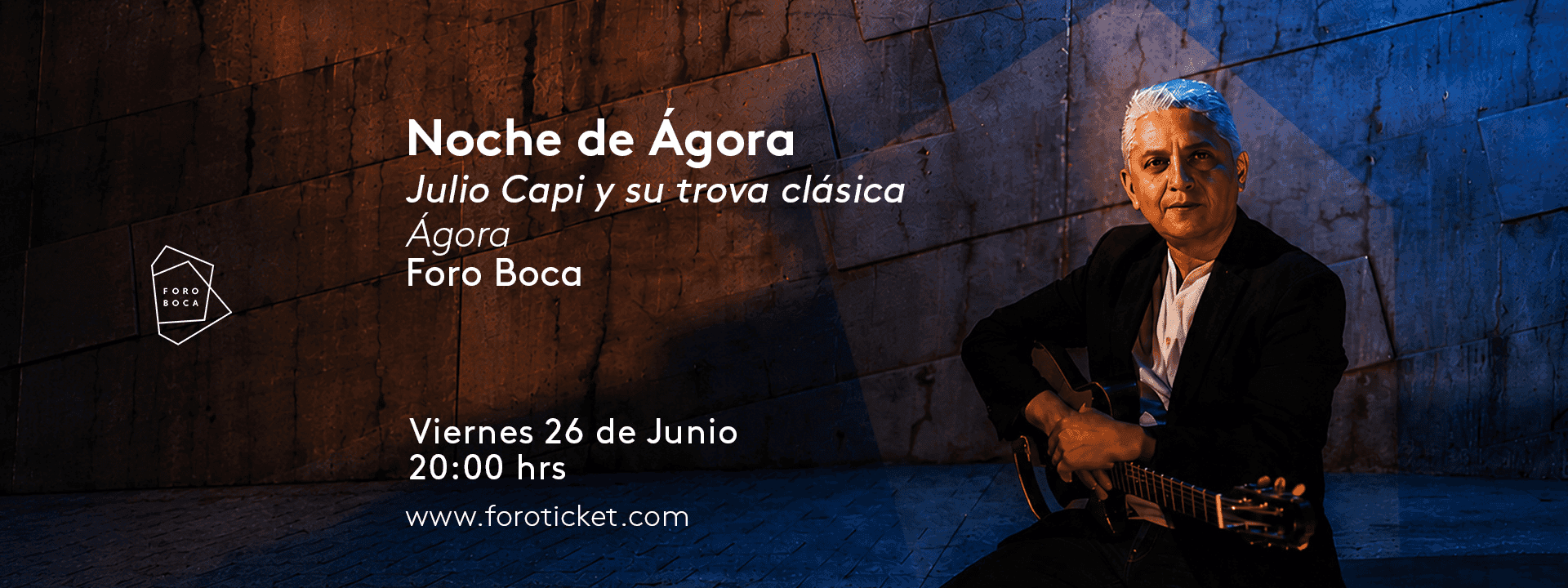 Julio Capi y su trova clásica | Noche de Ágora