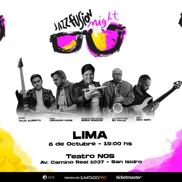 Jazz Fusion Night en Teatro Nos