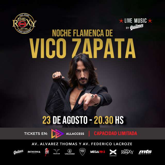 Noche Flamenca de Vico Zapata: Cante, Baile y Guitarra en Vivo en The Roxy Bar & Grill