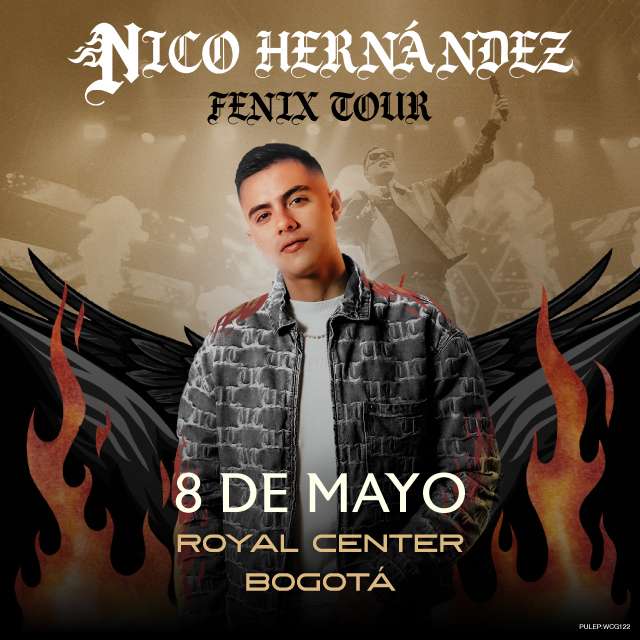 Nico Hernandez en Centro de Eventos Royal Center