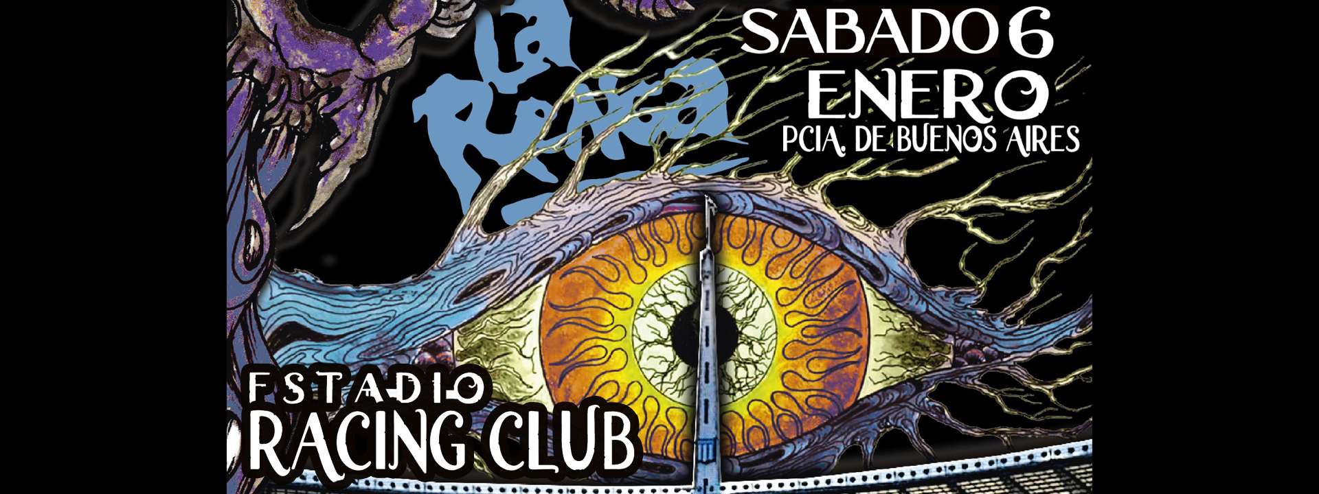 La Renga en Racing Sábado 6/1/2024