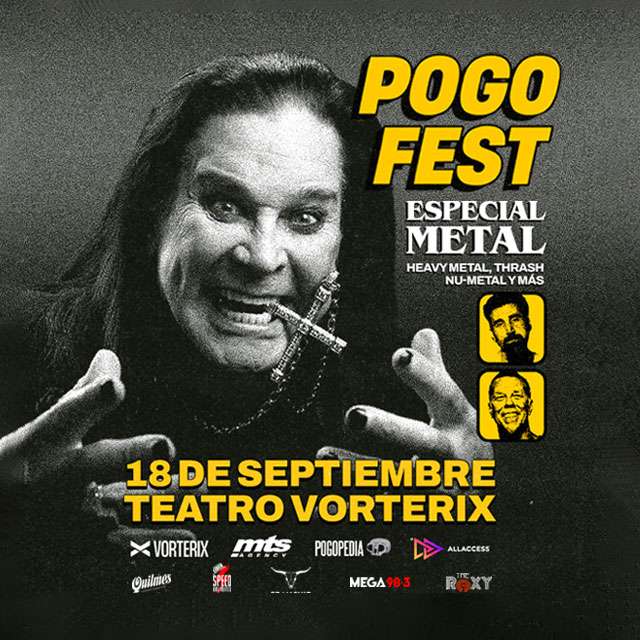 POGOFEST – ESPECIAL METAL - 18 de Septiembre 2026